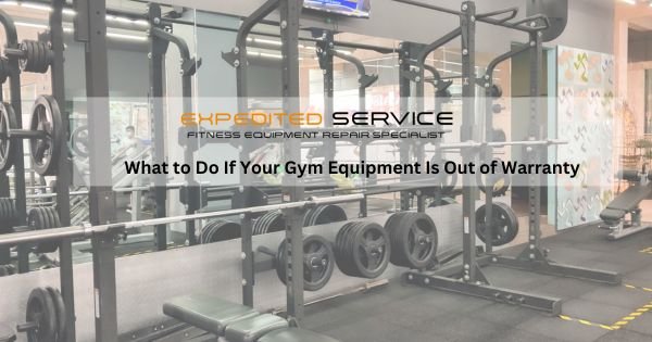 gym equipment out of warranty