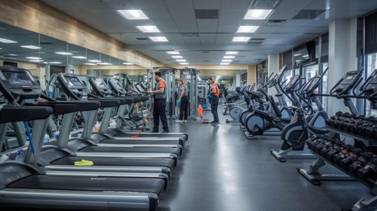 The Right Products for How to Clean Commercial Fitness Equipment